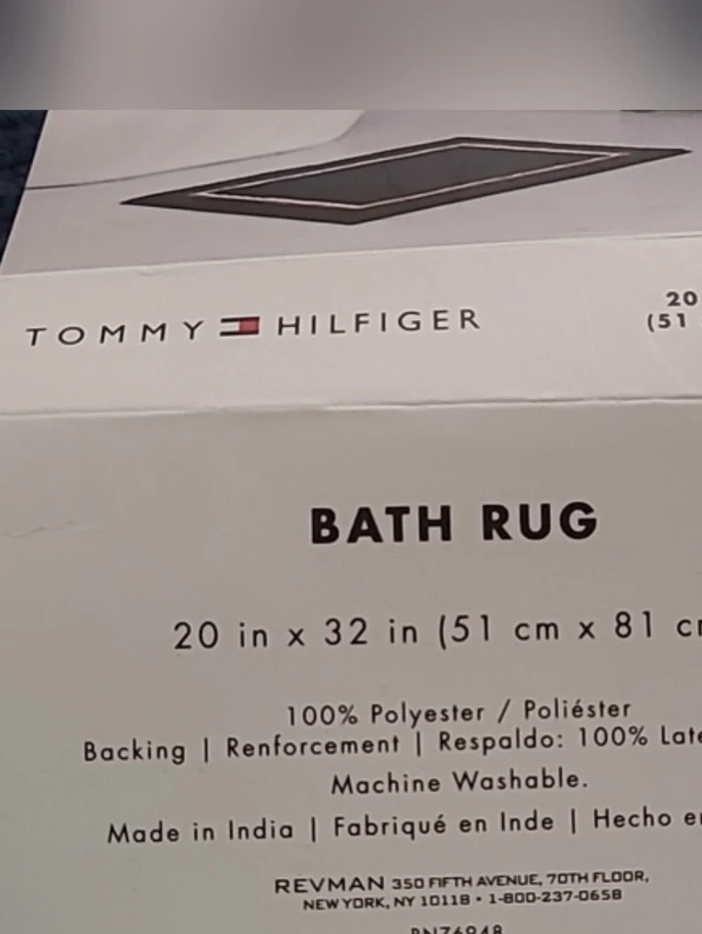 Tommy Hilfiger Bath Rug